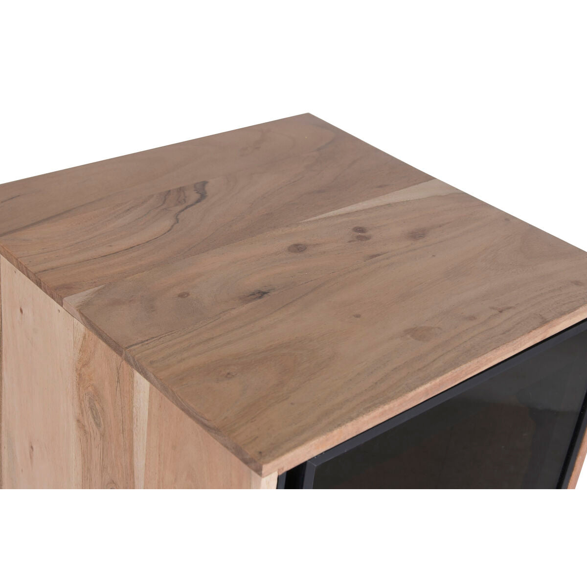 Visningsställ Home ESPRIT Glas Akaciaträ 40 x 40 x 115 cm finns hos Nordekko