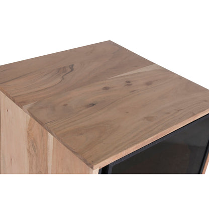Visningsställ Home ESPRIT Glas Akaciaträ 40 x 40 x 115 cm finns hos Nordekko