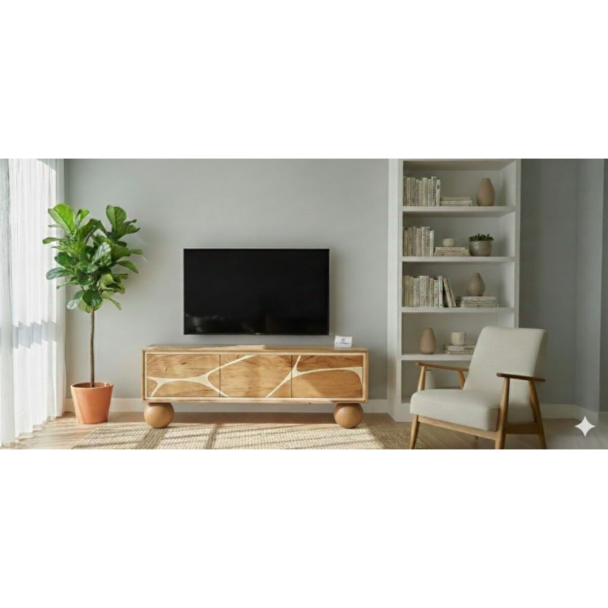 TV-möbler Home ESPRIT 145 X 40 X 50 CM finns hos Nordekko