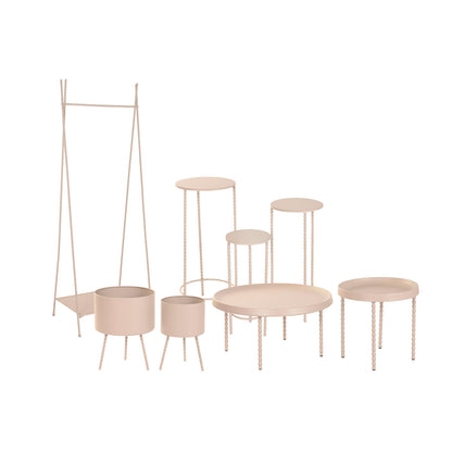 2-bordsset Home ESPRIT Kräm 75 x 75 x 40 cm finns hos Nordekko