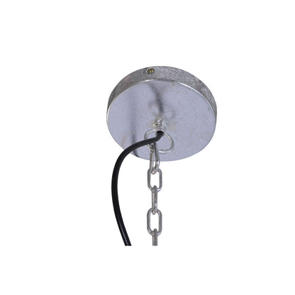 Taklampa Home ESPRIT Silvrig Metall 50 W 30 x 30 x 55 cm finns hos Nordekko