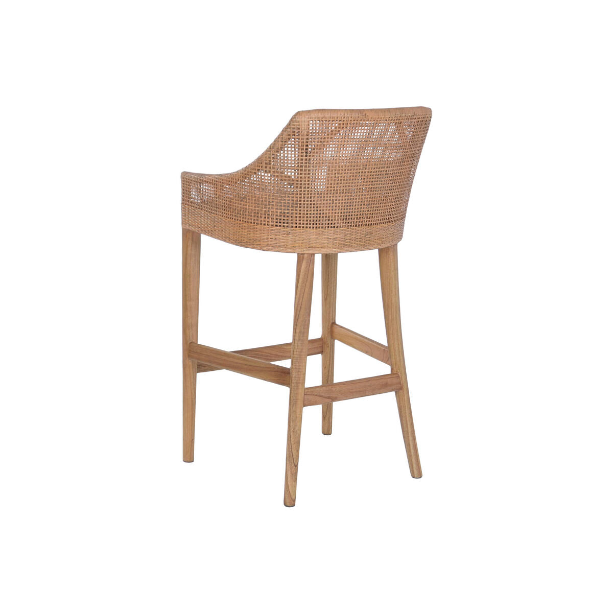 Sittpall Home ESPRIT Brun Grå Rattan 51 X 52 X 100 CM finns hos Nordekko
