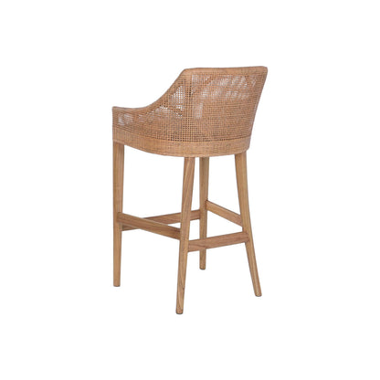 Sittpall Home ESPRIT Brun Grå Rattan 51 X 52 X 100 CM finns hos Nordekko