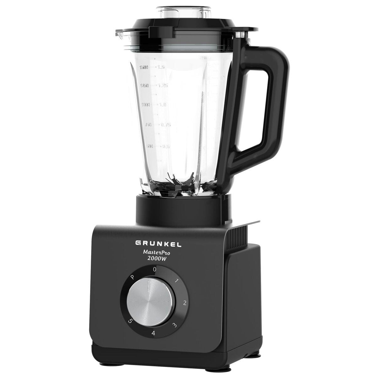 Glasmixer Grunkel BAT-2000 MASTERPRO Svart Stål 1,5 L finns hos Nordekko
