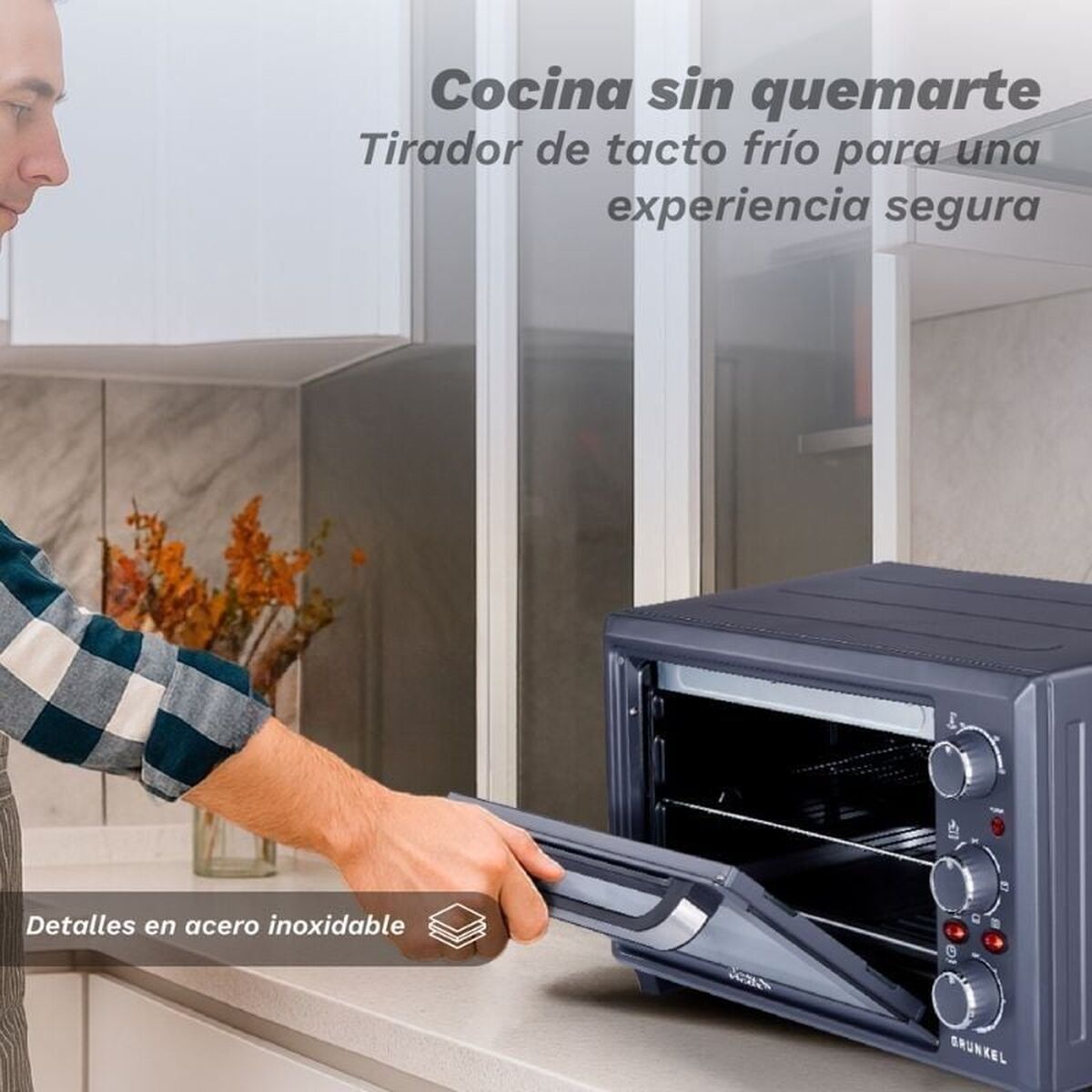 Varmluftsugn Grunkel HR-28COOK 28 L finns hos Nordekko