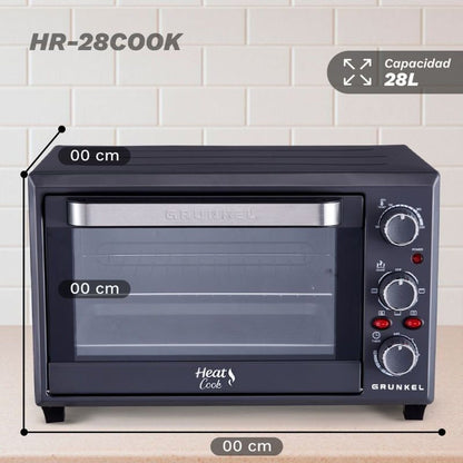 Varmluftsugn Grunkel HR-28COOK 28 L finns hos Nordekko
