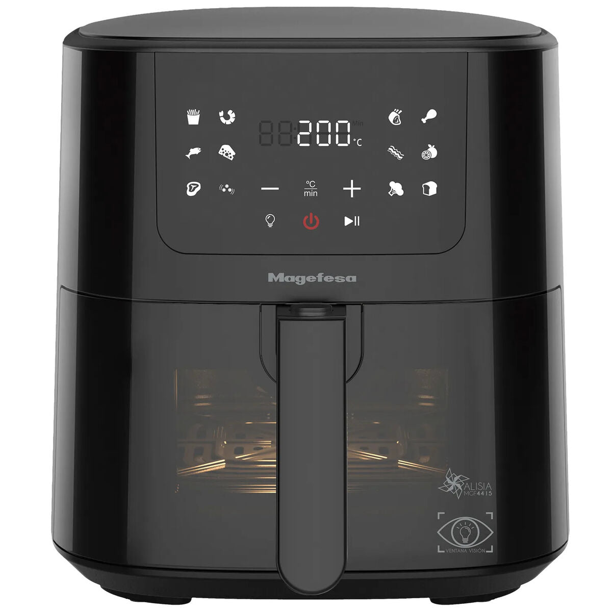 Luftfritös Magefesa Svart 1500 W 5 L finns hos Nordekko