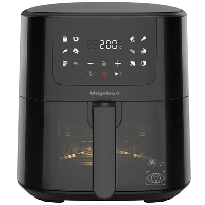 Luftfritös Magefesa Svart 1500 W 5 L finns hos Nordekko