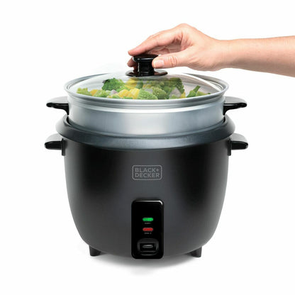 riskokaren Black & Decker BXRC1800E Svart 1,8 L Vit Aluminium 700 W finns hos Nordekko