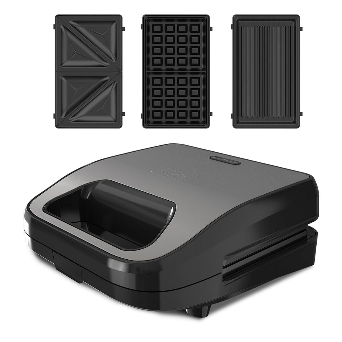 Smörgåsmaskin Black & Decker BXSA754 Svart finns hos Nordekko