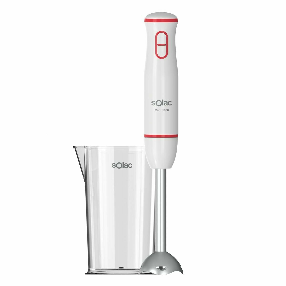 Stavmixer Solac BA5625 Vit Röd 1000 W finns hos Nordekko