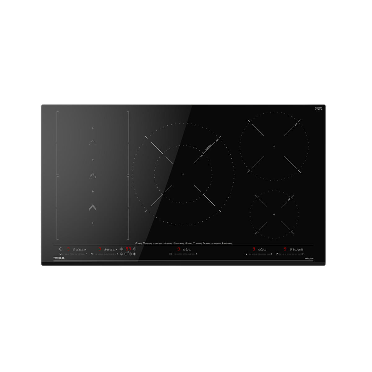 Induktionshäll Teka IZS97630MSTBK 90 cm 10800 W finns hos Nordekko