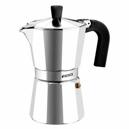 Italiensk Kaffepanna Monix Braisogona_M620006 Silvrig 6 Koppar finns hos Nordekko