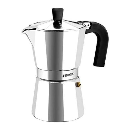 Italiensk Kaffepanna Monix Braisogona_M620006 Silvrig 6 Koppar finns hos Nordekko