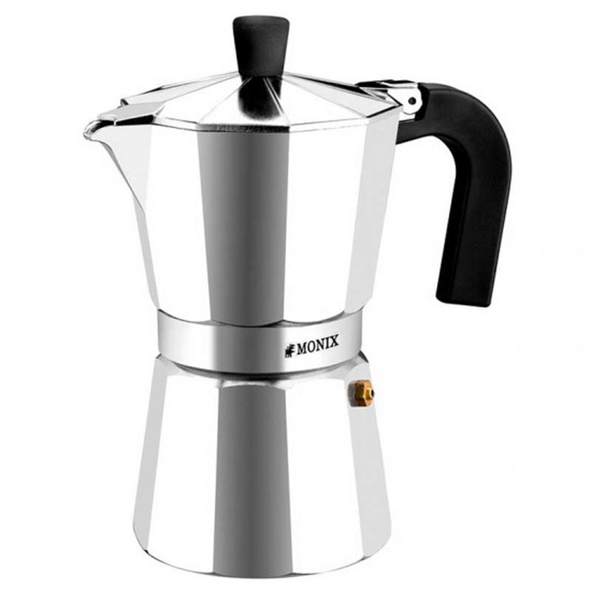 Italiensk Kaffepanna Monix Braisogona_M620006 Silvrig 6 Koppar finns hos Nordekko