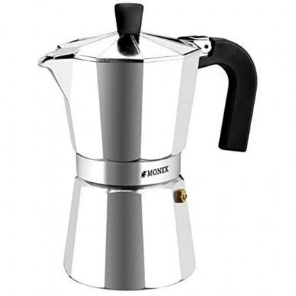 Italiensk Kaffepanna Monix Braisogona_M620006 Silvrig 6 Koppar finns hos Nordekko