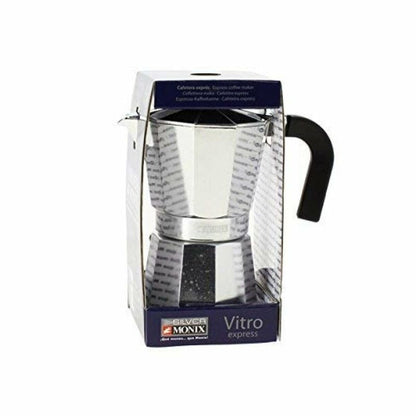 Italiensk Kaffepanna Monix Braisogona_M620006 Silvrig 6 Koppar finns hos Nordekko