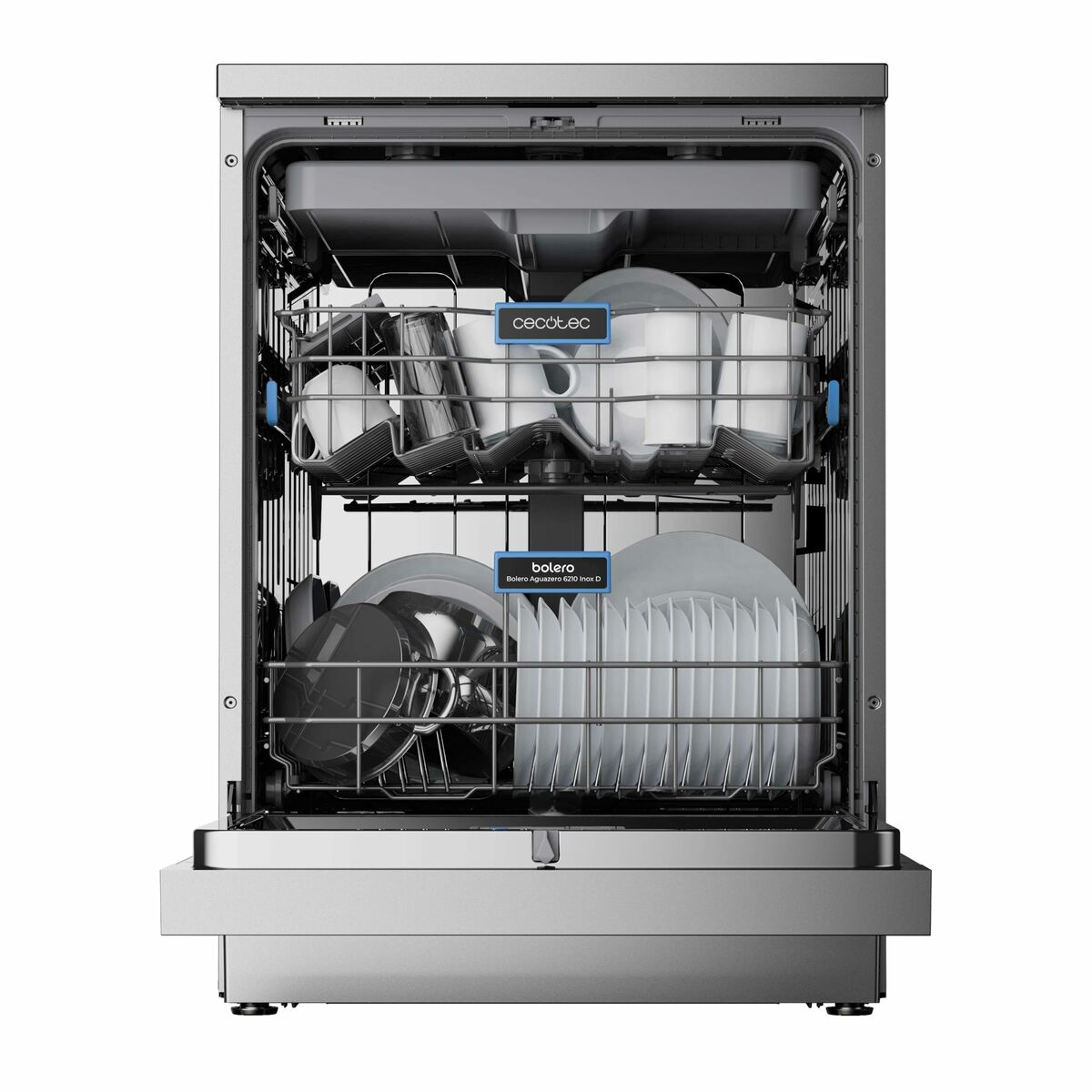 Diskmaskin Cecotec Bolero Aguazero 6210 Inox D 60 cm Stål finns hos Nordekko