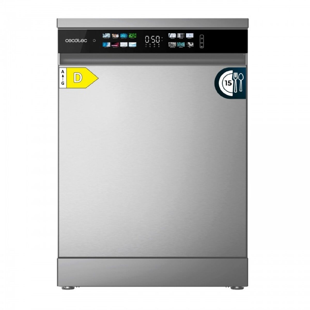 Diskmaskin Cecotec Bolero Aguazero 6210 Inox D 60 cm Stål finns hos Nordekko