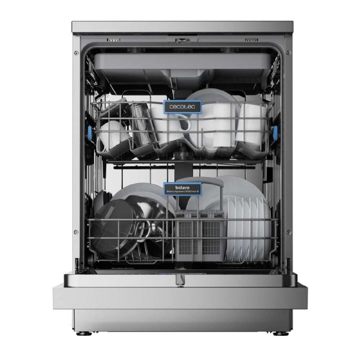 Diskmaskin Cecotec Bolero Aguazero 6700 Inox B 60 cm finns hos Nordekko