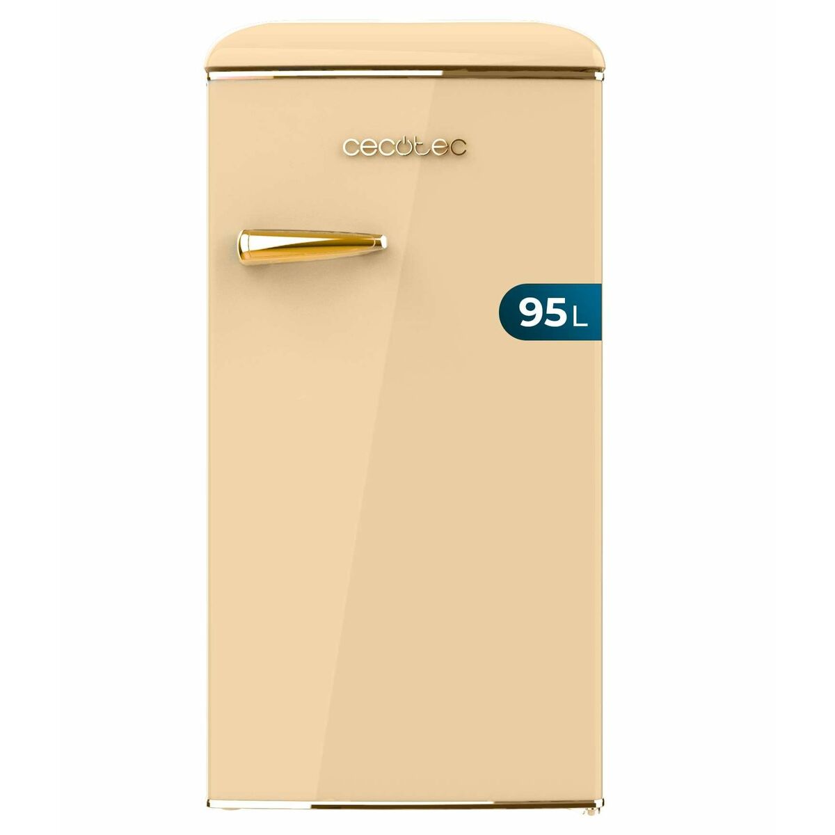 Kylskåp Cecotec Bolero CoolMarket TT Origin 95 95 L Beige Fristående finns hos Nordekko