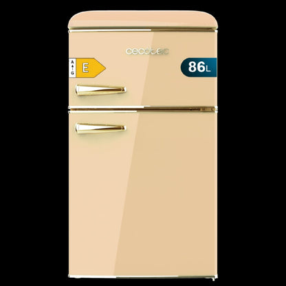 Kylskåp Cecotec Bolero CoolMarket 2D Origin 86 Beige E Beige Fristående finns hos Nordekko