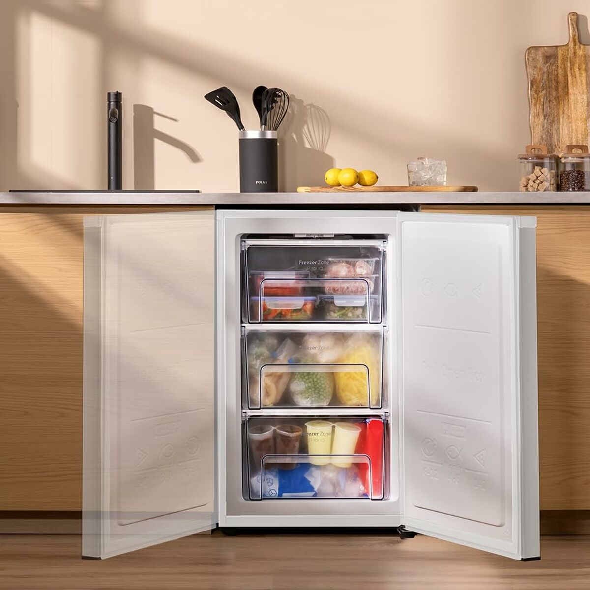 Frys Cecotec Bolero CoolMarket TF 87 87 L Vit finns hos Nordekko