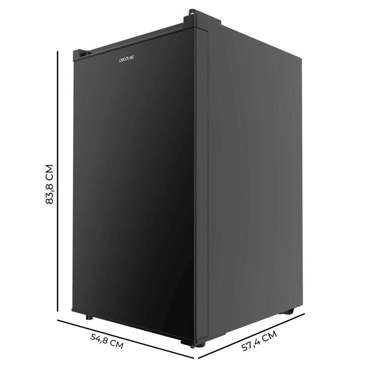 Cecotec Frysbox Bolero CoolMarket TF 97 97 L Svart Klass E finns hos Nordekko