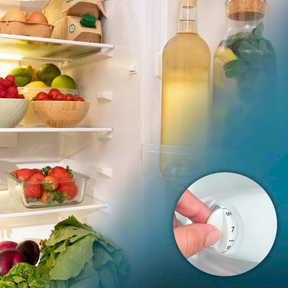 Kombinerat kylskåp Cecotec Bolero CoolMarket 2D 211 Vit finns hos Nordekko