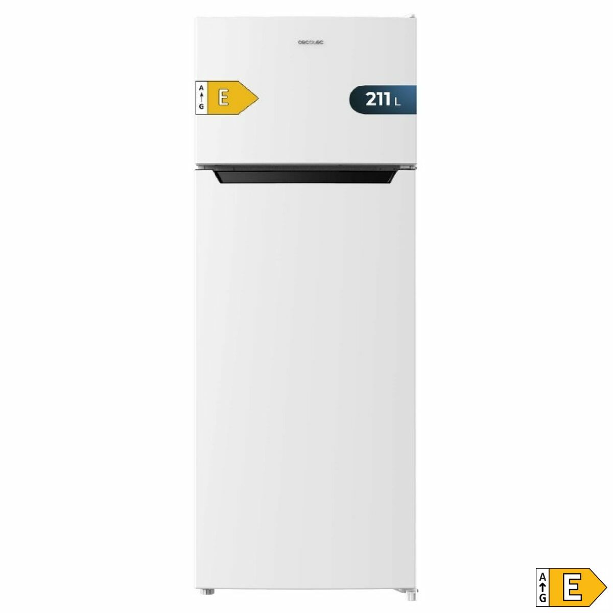 Kombinerat kylskåp Cecotec Bolero CoolMarket 2D 211 Vit finns hos Nordekko