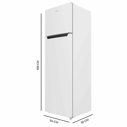 Kombinerat kylskåp Cecotec Bolero CoolMarket 2D 261 Vit finns hos Nordekko