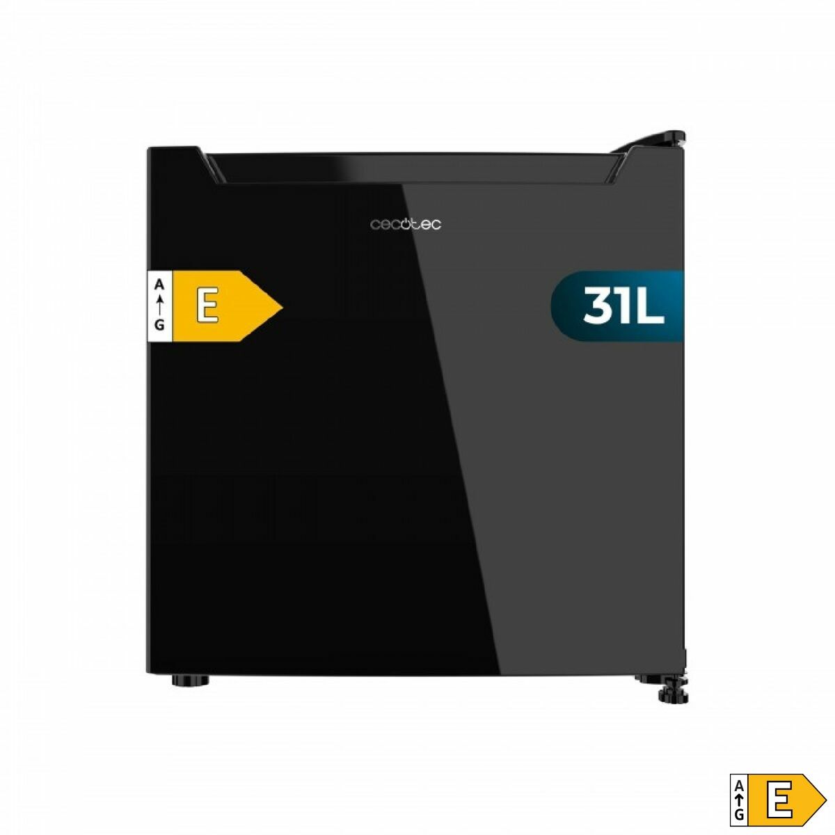 Minikylskåp Cecotec CoolMarket TT 31 Dual Black E Svart 31 L 231 L 47,4 x 44,7 x 49,6 cm finns hos Nordekko