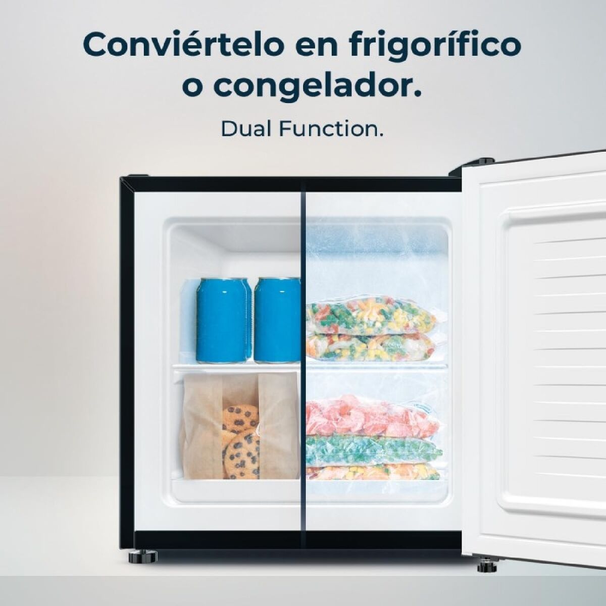 Minikylskåp Cecotec CoolMarket TT 31 gLASS Svart 31 L 47,4 x 44,7 x 49,6 cm finns hos Nordekko