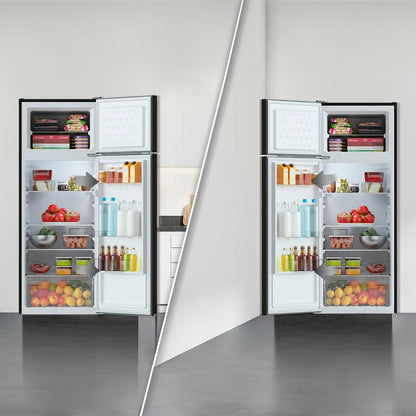Kombinerat kylskåp Cecotec Bolero CoolMarket 2D 211 Svart 211 l 143 CM finns hos Nordekko