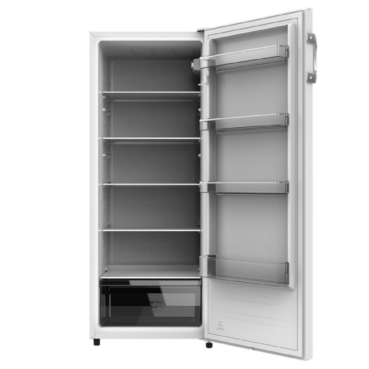 Cecotec Kylskåp Bolero CoolMarket 1D 242 vit 242L Klass E Defrost finns hos Nordekko
