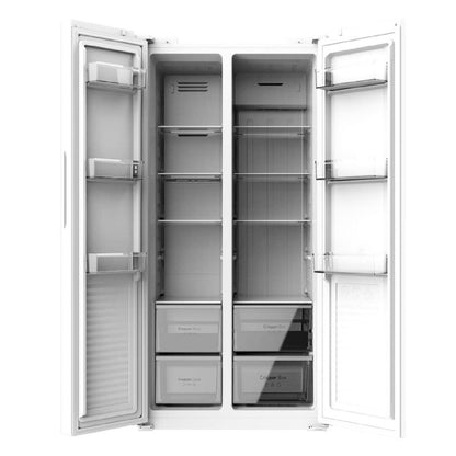Kombinerat kylskåp Cecotec Bolero CoolMarket SBS 430 l Vit finns hos Nordekko