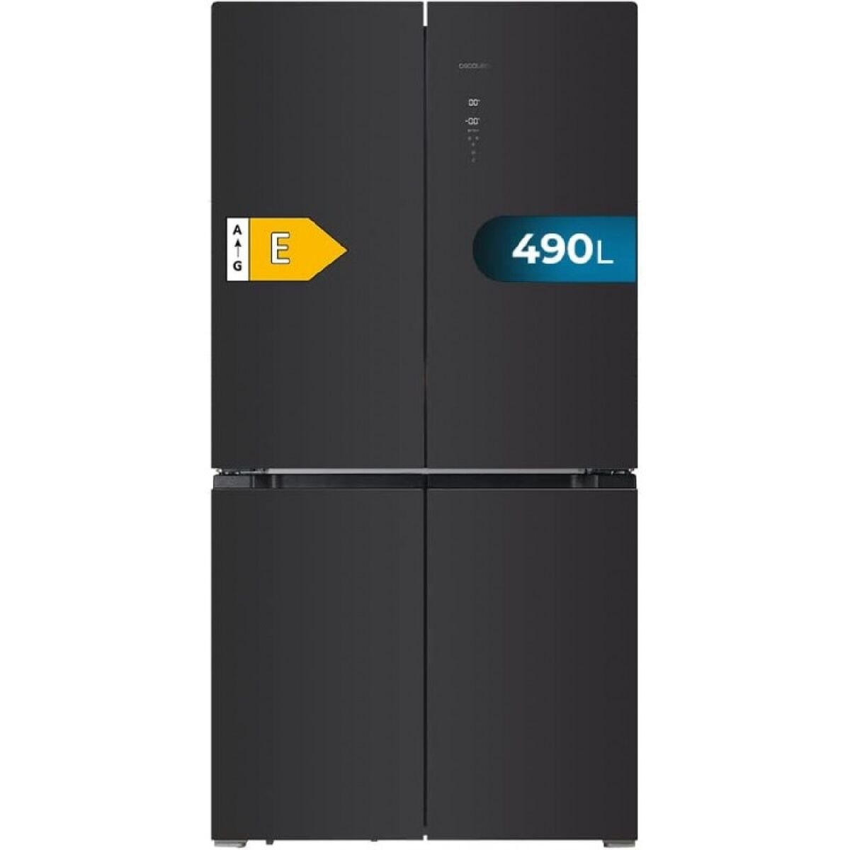Kombinerat kylskåp Cecotec Bolero CoolMarket 4D 490 Glass 490 L finns hos Nordekko
