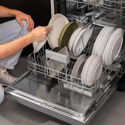 Cecotec Diskmaskin Bolero Aguazero 6200 Inox D, 14 kuvert, 6 program, stål finns hos Nordekko