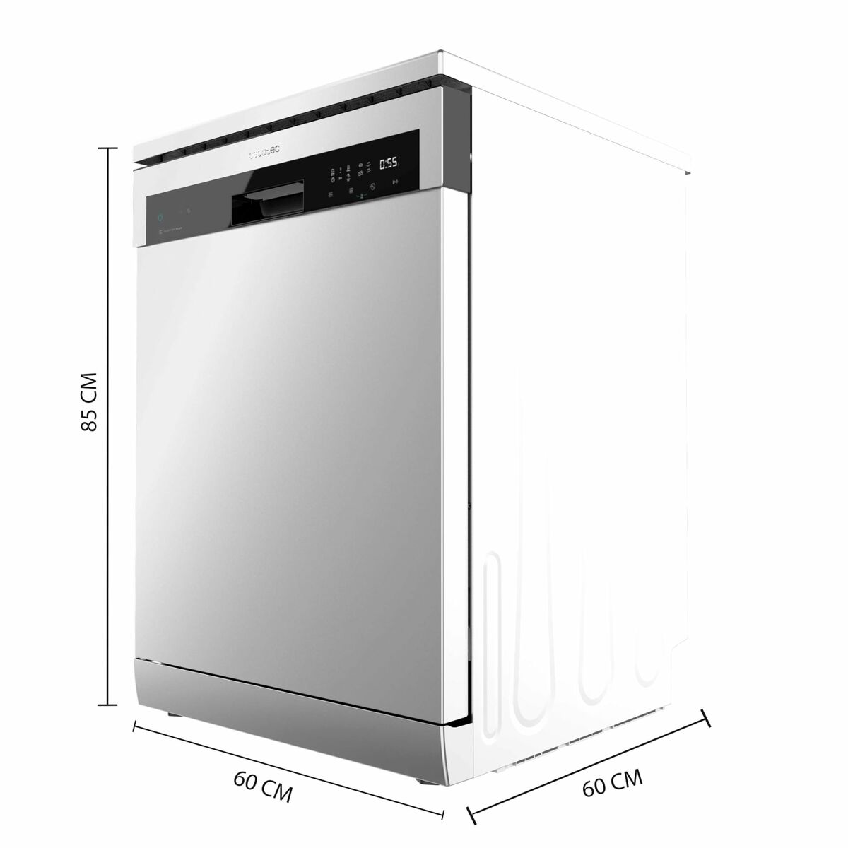 Diskmaskin Cecotec Bolero Aguazero 6500 Inox C 60 cm Stål finns hos Nordekko
