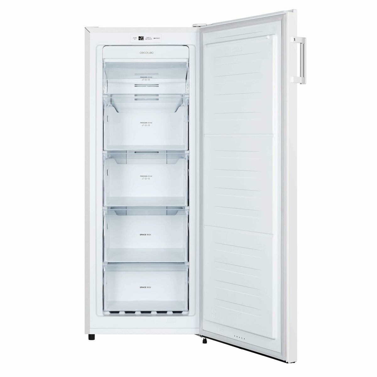 Cecotec Vertikal Fryser No Frost Bolero CoolMarket UF 155 Vit 155 L E finns hos Nordekko