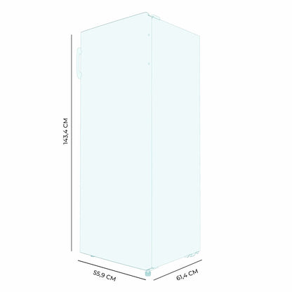 Cecotec Vertikal Fryser No Frost Bolero CoolMarket UF 155 Vit 155 L E finns hos Nordekko