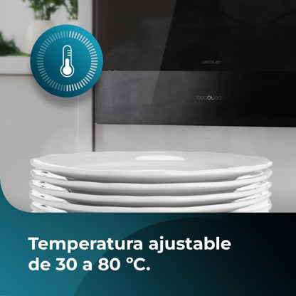 Tallriksvärmare Cecotec Hexa WD Glass finns hos Nordekko