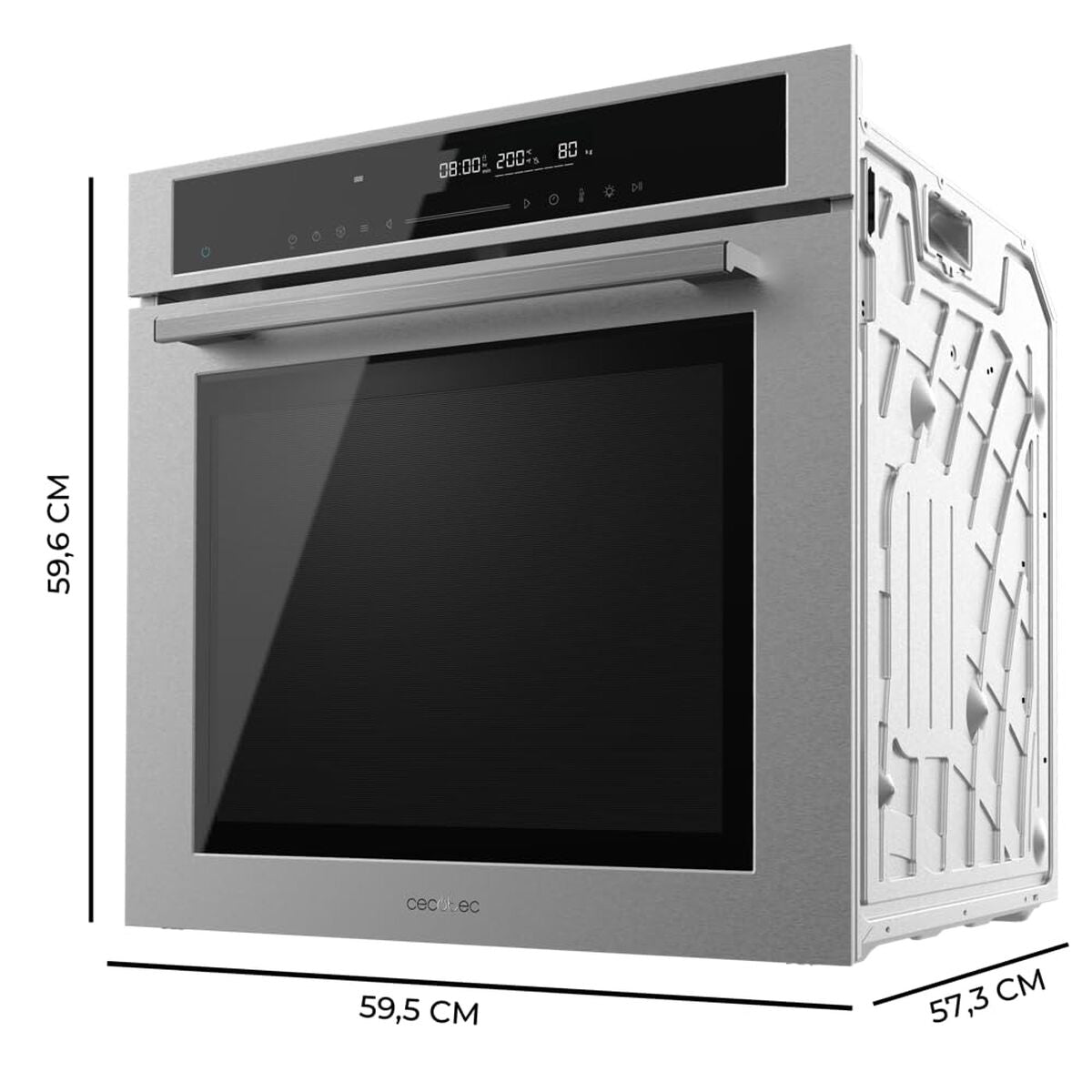 Inbyggnadsspis Cecotec Hexa SM406000 Edge+ A+ 2900 W 72 L finns hos Nordekko