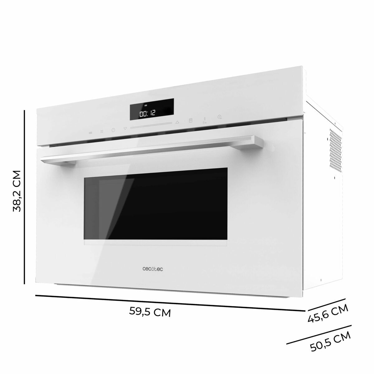 Inbyggnadsmikrovågsugn Cecotec MW703800 Vit 1450 W 34 L finns hos Nordekko
