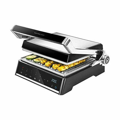 Kontaktgrill Cecotec Rock'nGrill Smart 2000W Svart finns hos Nordekko