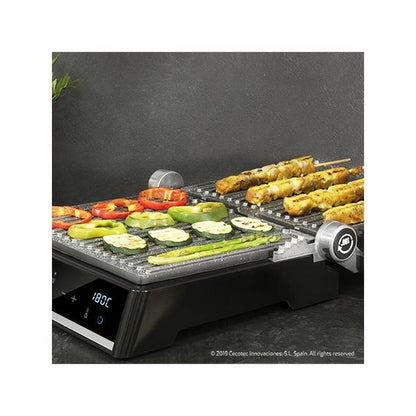 Kontaktgrill Cecotec Rock'nGrill Smart 2000W Svart finns hos Nordekko