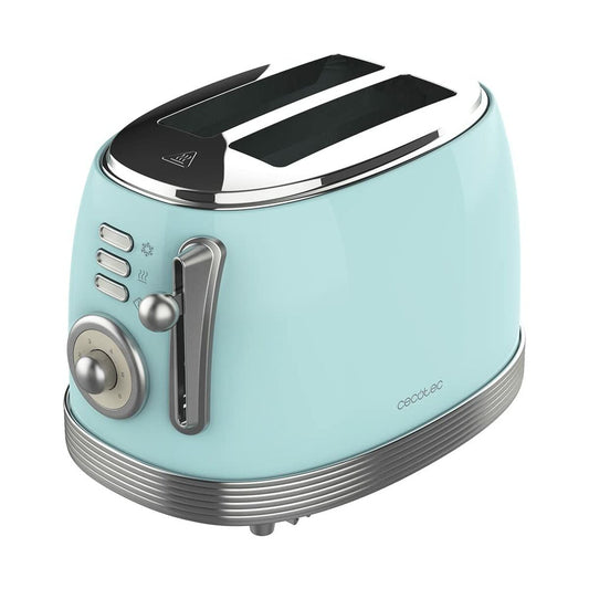 Brödrost Cecotec Vintage 800 Light Blue 850 W finns hos Nordekko