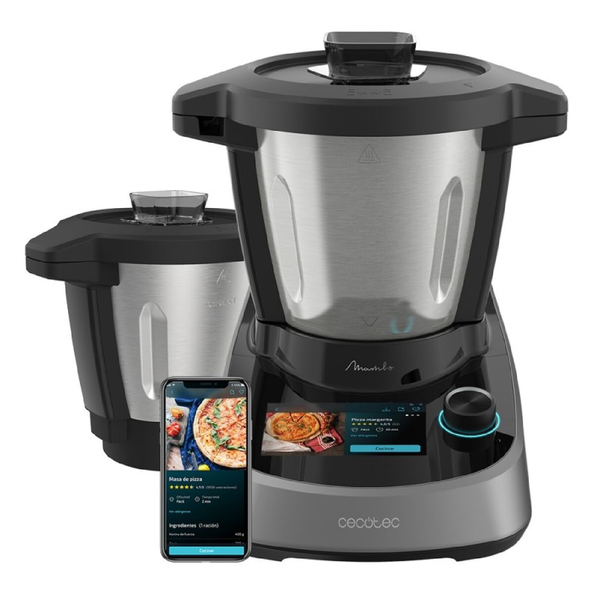 Köksrobot Cecotec Mambo Touch Habana Svart 1500 W finns hos Nordekko