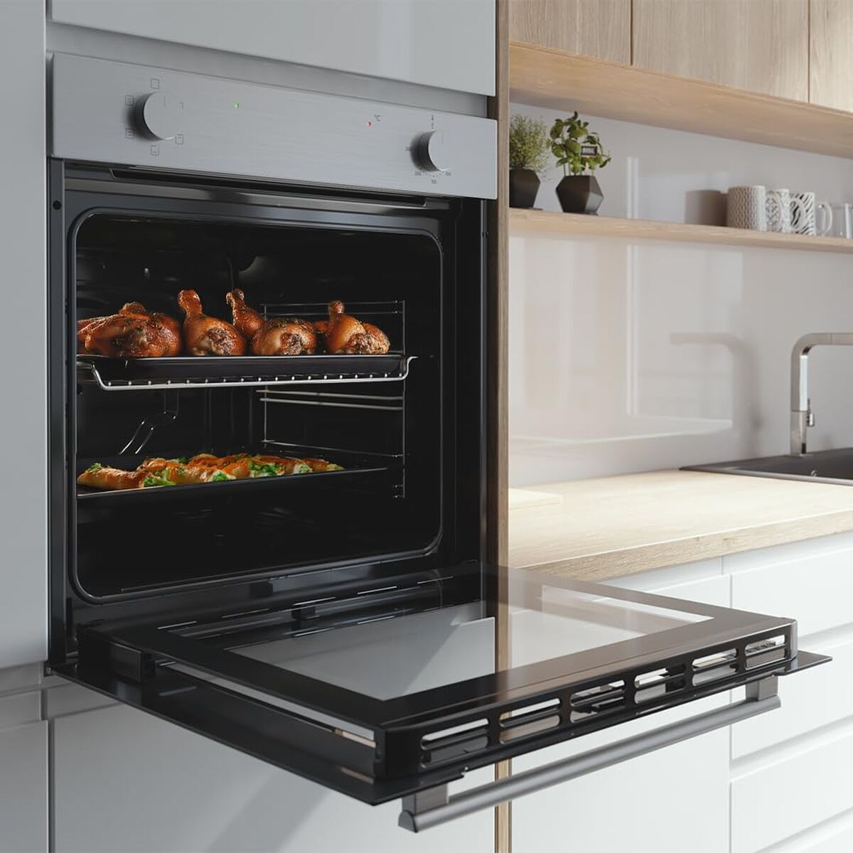 Ugn Cecotec Bolero Hexa C126400 Line A 2800 W 80 L finns hos Nordekko