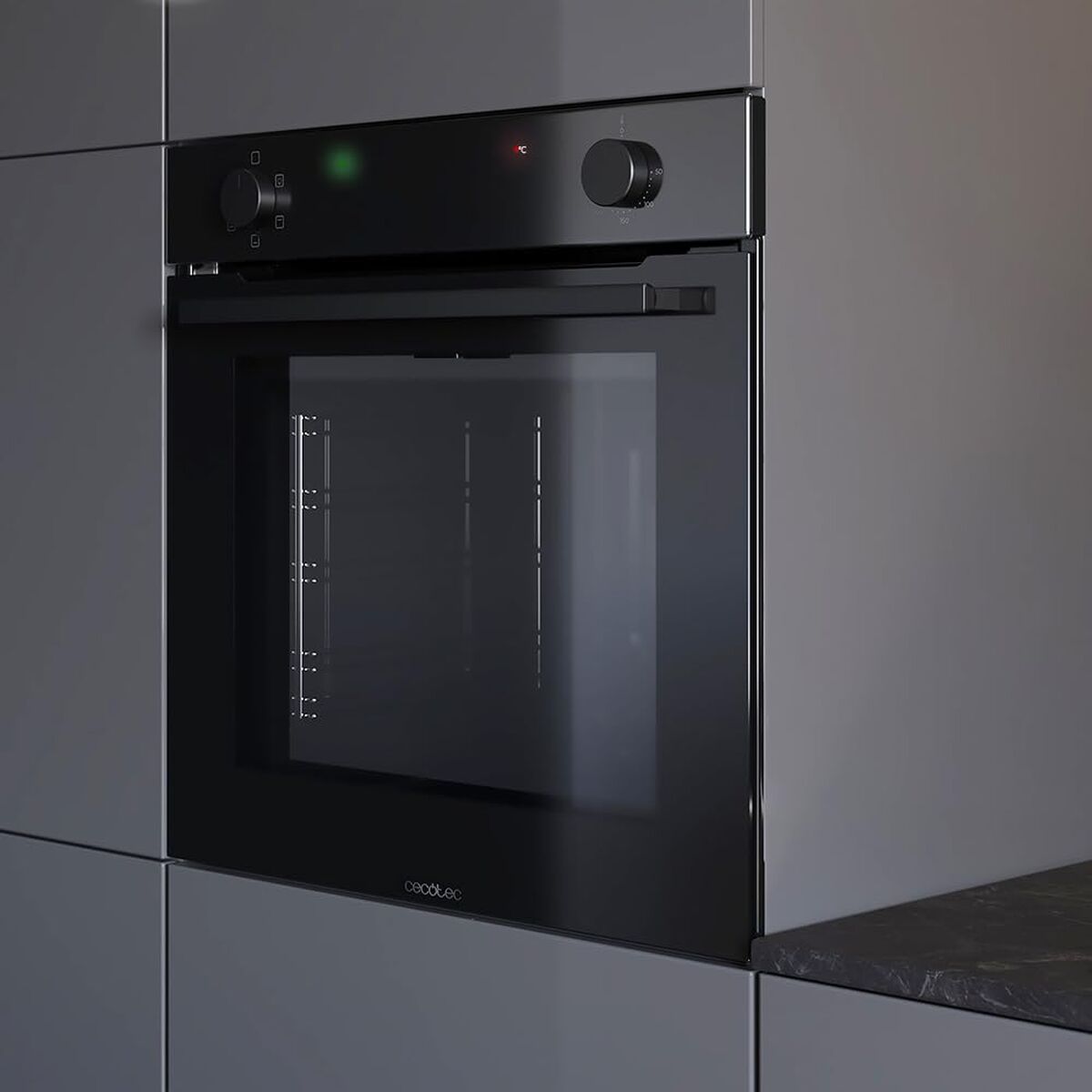 Ugn Cecotec Bolero Hexa C126400 Glass Black 2800 W 80 L finns hos Nordekko